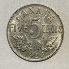 1923 Canada 5 Cents