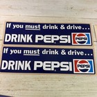 Vintage Pepsi Decal Bumper Sticker Tag Lot Mountain Dew Crush Diet Crystal 7 Up