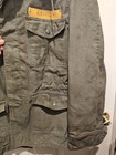 Vtg Usaf Jacket Mans Field Mens M Sage Green Usaf 50 s 60 s Military Distressed