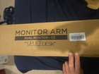 New  Uplift Desk Mon020-blk V2 - Duel Computer Monitor Arm Black V2