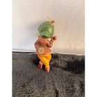 Vintage Gnome Hard Plastic Miniature Figure 