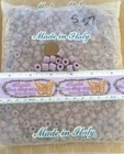 Purple Mauve Crow African Indian Trade Beads Murano Venetian Vintage Glass Lot