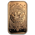 1 Oz Copper Bar - Morgan Dollar