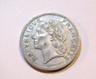 France 1947 5 Francs Coin