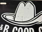 L b Good Guys Dodge Dealer Aluminum License Plate Robesonia Pa Vintage 1970s