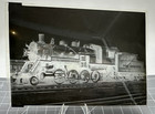 Vintage Photo Negative Railroad Steam Locomotive Pere Marquette  508 Detroit  Mi