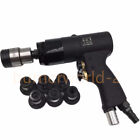 200rpm Pneumatic Tapping Machine Portable Air Drill Tapper Tool   6pc Chuck Sets