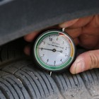 Us Auto Tire Tread Depth Gauge Metric Ruler Car Tyre Attrition Measuring Tool