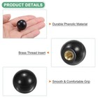 M Meterxity 5-pack Threaded Ball Knobs  M6 Female Thread 20mm Dia  Thermoset    