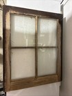 Rustic Four Pane Wooden Window 20 1 2 Inches By 24 3 4 Inches