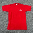 Jerzees T-shirt Mens Size M Red Graphic Still A Citizen Georgia Power