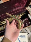 Vintage 1925 The Buescher True-tone Low Pitch Alto Saxophone With Case Free Ship