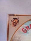 Rare Tobacco Label  grand National  By Watson And Mcgill Hunt horse fox 