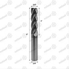 2 Pcs 4 Flute 3 4  X 3  X 6  Solid Carbide Long End Mill - Altin Coated