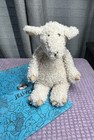 Jellycat Retired Cream Curly Sheep Medium Plush Stuffed Animal W jellycat Bag