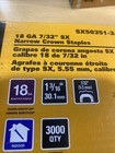 Bostitch 18 Ga 7 32  Sx Narrow Crown Indoor Staples  Qty 3000  1-3 16 