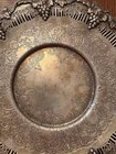 Vintage Haddon Plate Sheffield Reproduction Silverplate Grape Tray Cocktail 9 5 