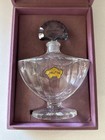 Vintage Shalimar Guerlain Paris Baccarat Perfume Bottle In Marly Horse Box Lg 6 