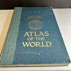 Vintage 1981 National Geographic Atlas Of The World Hardcover 6th Edition