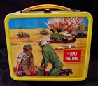 Vintage Rat Patrol Lunchbox   Thermos - Wwii Tv Drama  1967  C-8 5 9 0 Minty 