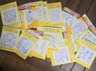 Huge Vintage Lot Of Aunt Martha   s Hot Iron Transfers    Free Shipping   