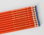Golden Bear Orange  2 Pencils  10 Pcs  Quality Graphite Core