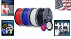 Pla 2 0 3d Printer Filament  Black white red klein Blue  4kg
