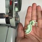 Hermes 3000 Typewriter Swiss Made Seafoam Green W  Case  Brush   Manual - Read