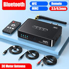 Bluetooth 5 1 Receiver Nfc Wireless Rca To 3 5mm 6 5mm Aux Audio Stereo Adapter