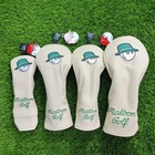 Golf Club Head Covers Driver Fairway Wood Hybrid Ut Putter Mallet Headcover Sets