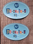 50 Years Of Walt Disney Two World Vinyl Lp Records One Colectors 65 Patch
