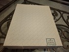 Vintage Hallmark Wedding Photos White Silver Foil Embossed Love Birds Album 