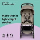 Joolz Aer  Lightweight   Compact Travel Stroller Sand Taupe