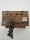 Vintage Mcm Zenith Model E 412w Am fm afc Radio Flowers 1970s Tested Works Read