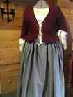 Complete Colonial 18th Century Revolutionary War Outlander Poldark Style 4 Piece