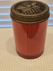 Vintage Burlington Crafts Woodbury Metal Flour Canister By Cheinco 1970