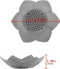 3 Pa Soap Dish Holder  Bar Soap Tray With Drain  Lotus Silicone Soap