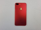 Apple Iphone 7 Plus  a1661  128gb - Red  unlocked  Smartphone - Cracked - H6544