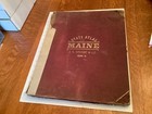 Original State Atlas -  Maine  - j H Stuart   Co 1898-9 Complete