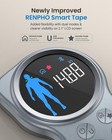 Renpho Smart Tape Measure With Large Display  Bluetooth Body Measuring Tape W   