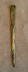 Ges Gesch Art Nouveau Brass Antique Letter Opener Gold Tone Desk Top German Deco