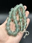 Very Rare Round Shape Ancient Roman Glass With Unique Patina Necklace Beads