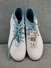 Adidas Predator Accuracy 3 Fg White Blue Soccer Cleats Fz6281  Women s Size 8
