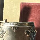 Antique Sterling Silver Ornate Victorian Match Safe W S   Co  2263  22 1g