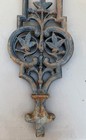 Vintage Cast Iron Architectural Panel     30    Ornamental Victorian Style