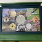 2020 Japan 100th Anniversary Scenic Natural Monument Proof Coin Set Near Unused