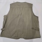 Lodestar Mens 2xl Fishing Vest Khaki Utility Travel Safari Outdoor Cotton Nwt