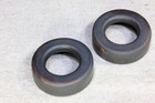2 Lightning Rod Ball End Caps New Replacement 1 1 4 Brown Tarnished Copper Small
