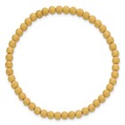 1 20 14k Gold Filled Women s 4mm Stardust Beaded 7  Flexible Stretch Bracelet