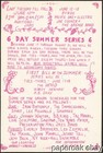 Original Bill Graham Bg176 N-m Grateful Dead At Fillmore West Ad Back Card